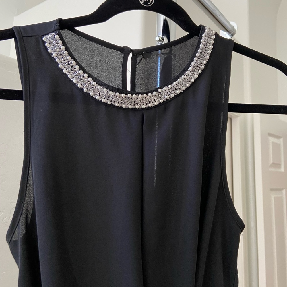 Forever 21 black sleeveless blouse - size S